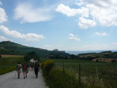 Assisi nadert